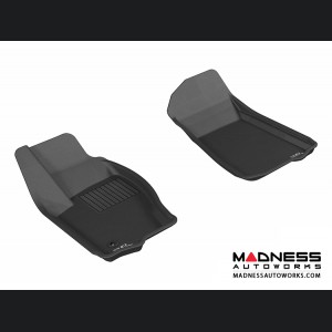 Jeep Commander Floor Mats (Set of 2) - Front - Black by 3D MAXpider